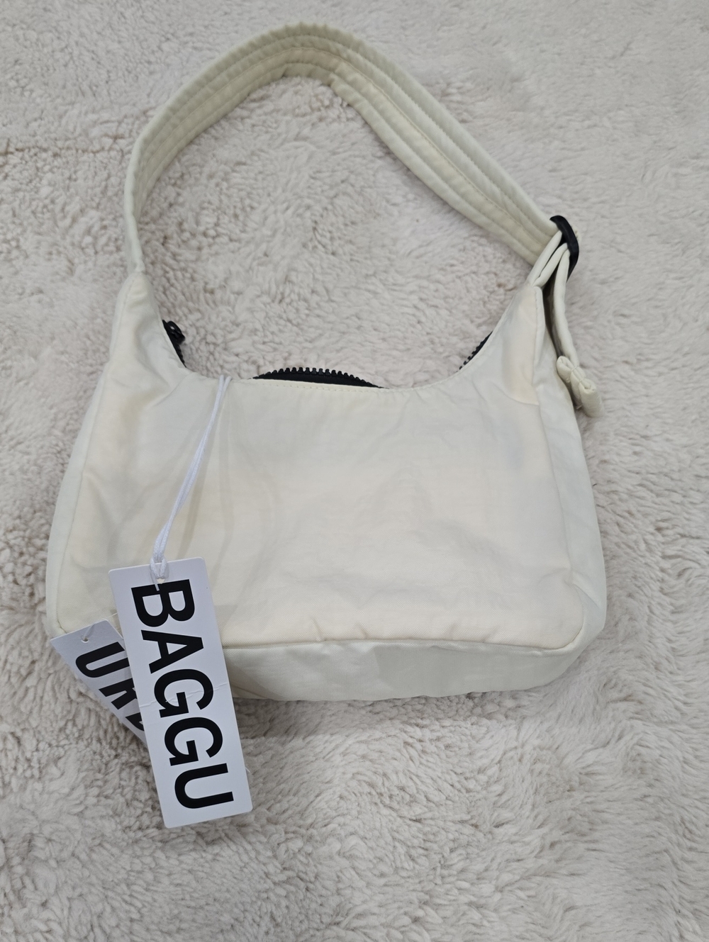 Baggu Cream Shoulder Bag